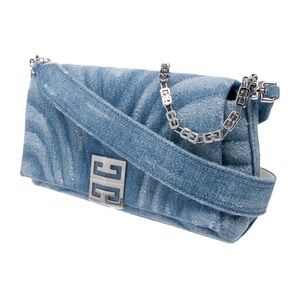 Sold-Givenchy Blue Denim Shoulder Bag- New With Tag